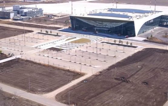 Строительство пассажирского терминала в аэропорте «Гагарин» завершено
