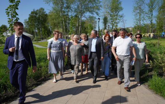 Вячеслав Володин посетил горпарк Вольска