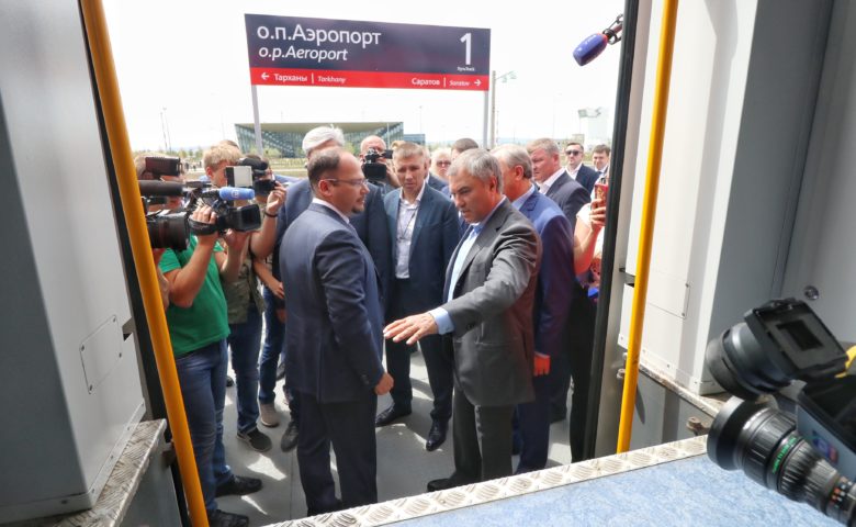 Платформу на станции у аэропорта «Гагарин» планируют перестроить
