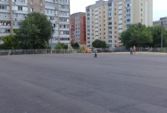Стадион возле школы №59 будет сдан 20 августа