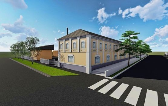 В Вольске продолжается строительство дома для молодых врачей