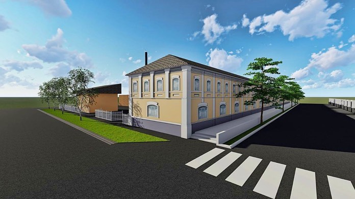 В Вольске продолжается строительство дома для молодых врачей