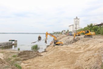 Интервью Вячеслава Володина о строительстве пляжа в Саратове