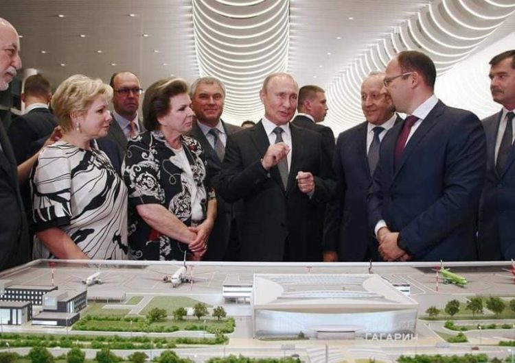 Владимир Путин ознакомился с работой нового аэровокзального комплекса международного аэропорта «Гагарин»
