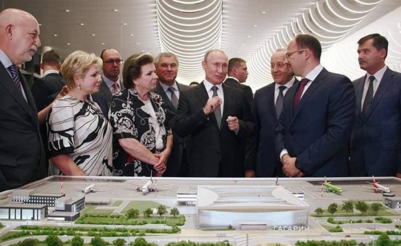 Владимир Путин ознакомился с работой нового аэровокзального комплекса международного аэропорта «Гагарин»
