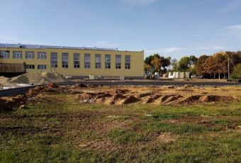 В Самойловке в разгаре капитальный ремонт школы №1