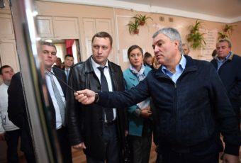 Вячеслав Володин посетил рабочий поселок Турки