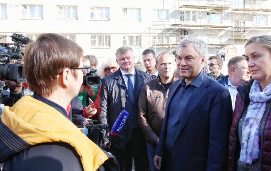 Вячеслав Володин сегодня будет работать в своем избирательном округе – Саратовской области