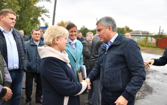 Вячеслав Володин работает в Саратовской области