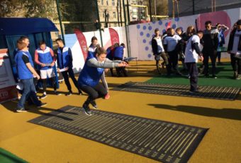 На новом спорткомплексе в Студгородке начались тренировки и соревнования