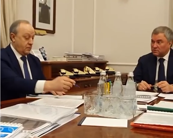 Вячеслав Володин провел встречу с губернатором Саратовской области и мэром Саратова