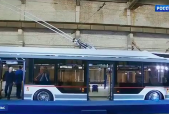 В Энгельсе возобновили производство троллейбусов