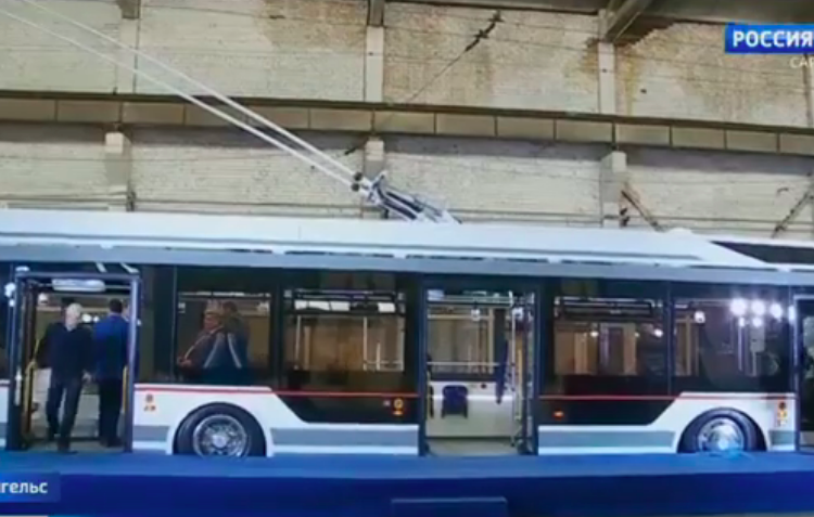 В Энгельсе возобновили производство троллейбусов