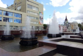 На проспекте Кирова началась реконструкция фонтана “Мелодия”