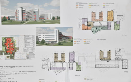 Губернатор Саратовской области Валерий Радаев проконтролировал ход строительства онкоцентра