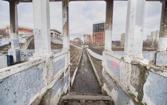 В Саратове продолжается реконструкция стадионов «Волга» и «Спартак»