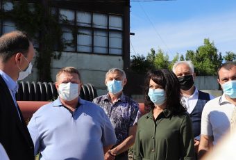 Проведена проверка хода работ на новой Набережной Саратова