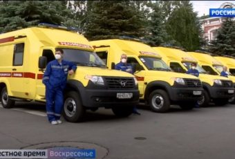 Областная служба скорой помощи пополнилась 13 новыми реанимобилями
