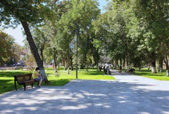 В Саратове продолжаются работы по созданию самой длинной прогулочной зоны в Европе