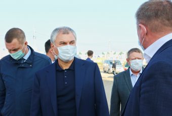Вячеслав Володин сегодня будет работать в Саратовской области