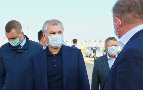 Вячеслав Володин сегодня будет работать в Саратовской области