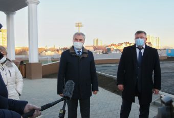 Вячеслав Володин посетил стадион «Спартак»