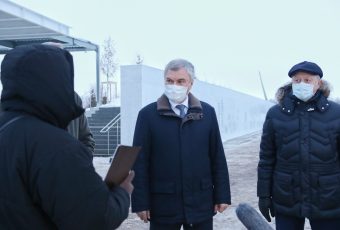 Вячеслав Володин проверил ход строительства Парка покорителей космоса