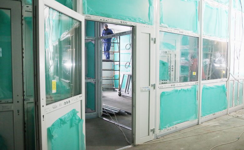 К отделочным работам приступили в новой инфекционной больнице в Елшанке
