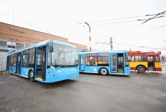 Посещение Ленинского троллейбусного депо (СГЭТ)