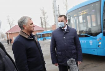 Вячеслав Володин обсудил программу модернизации саратовского электротранспорта