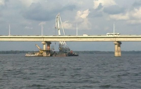 Начат ремонт моста «Саратов — Энгельс»