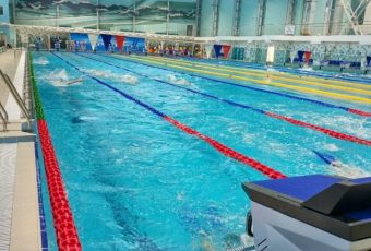 Дворец водных видов спорта принял первые большие старты
