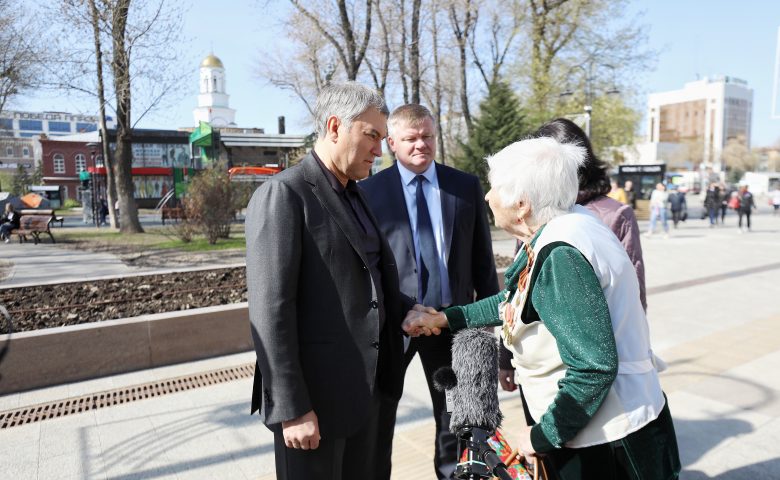 Вячеслав Володин рассказал студентам СГЮА о встрече с бабушкой в центре Саратова