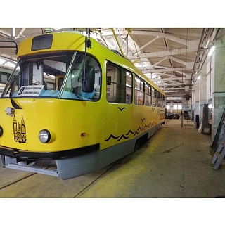 Первый трамвай марки «Татра» выйдет 12 апреля в рейс