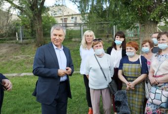 Вячеслав Володин встретился с жителями поселка Соколовый