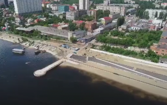 О строительстве городского пляжа в Саратове