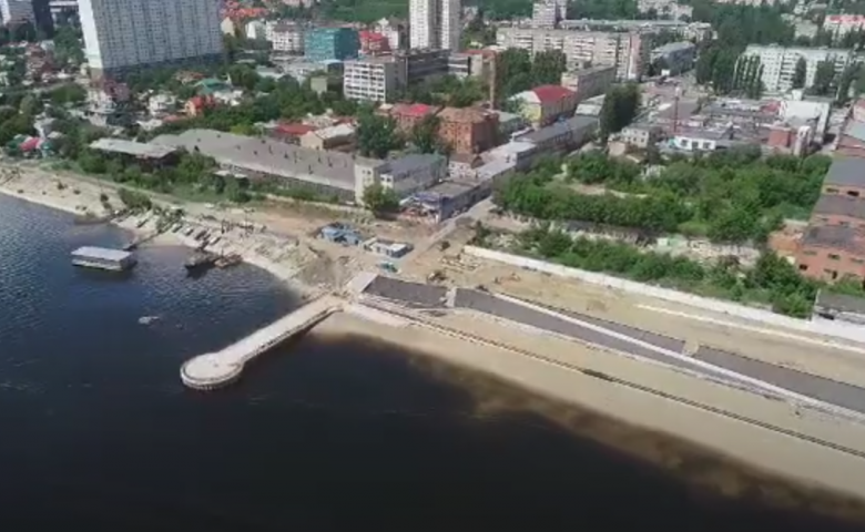 О строительстве городского пляжа в Саратове