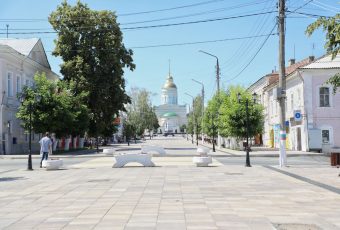 В Вольске продолжается благоустройство центральной части города