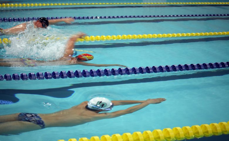 Во Дворце водных видов спорта впервые прошли соревнования по синхронному плаванию