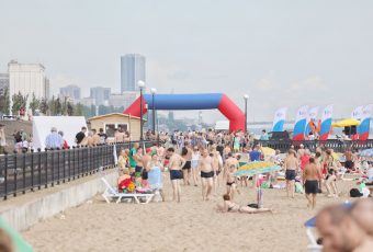 На открытии нового пляжа в Саратове побывало 35 тысяч саратовцев