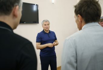 Володин: «Хвалынск надо развивать как город-курорт»