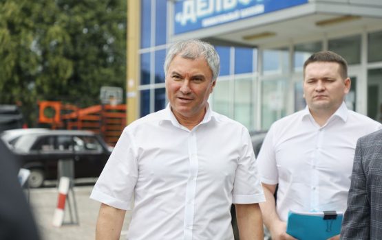 Вячеслав Володин во время рабочей поездки рассказал о планах по благоустройству Ртищева