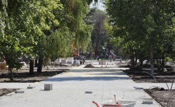 В городском парке Балашова идут работы над ошибками