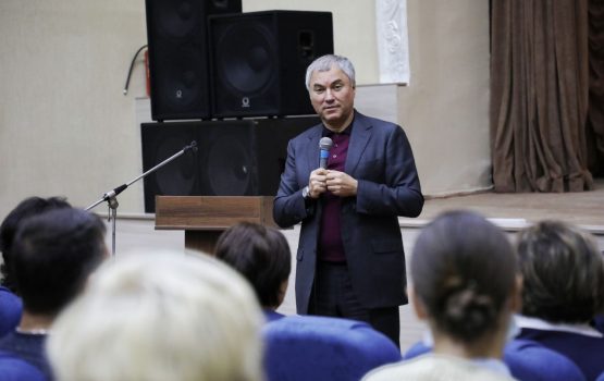 Вячеслав Володин поднял вопрос финансирования детских садов и школ