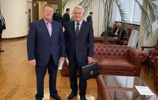 Николай Панков обсудил строительство школы в Шиханах-2 с замминистра обороны РФ