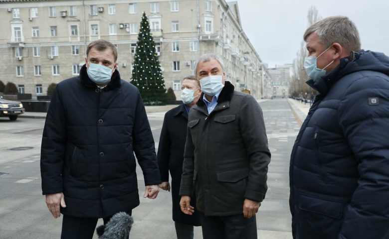 Осмотр старой набережной Саратова