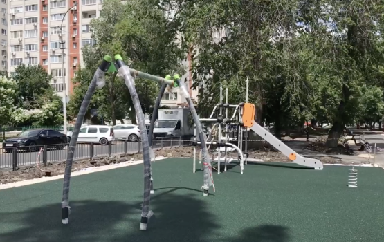 Благоустройство бульвара по ул. Рахова перешло на завершающий этап