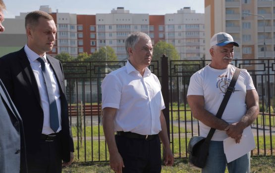 Володин: в этом году в микрорайоне Авиатор должен появиться новый сквер