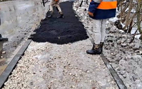 Тротуары на снегу