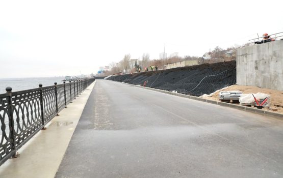 Саратовцы смогут прогуляться по новому участку набережной уже весной